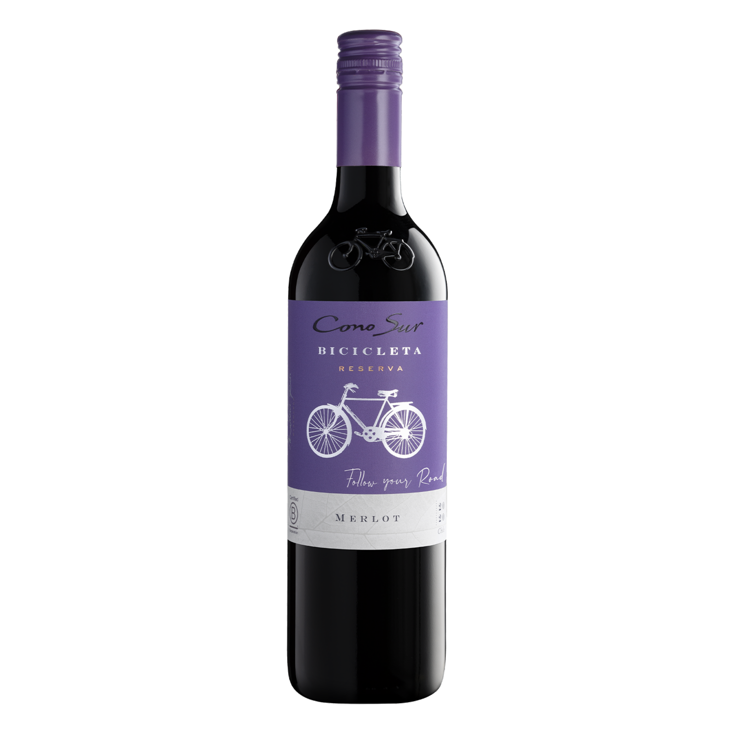 Vino Chileno Merlot CONO SUR 750 Ml