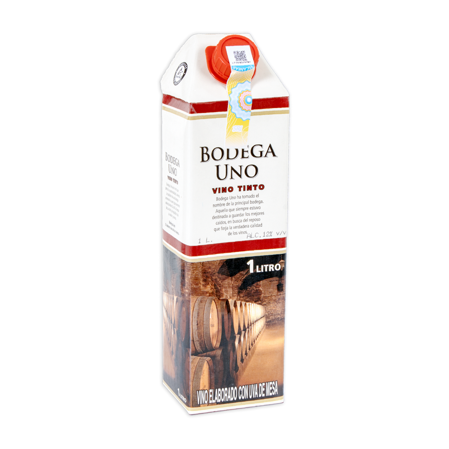 Vino Tinto En Tetrapak BODEGA UNO 1000 Ml