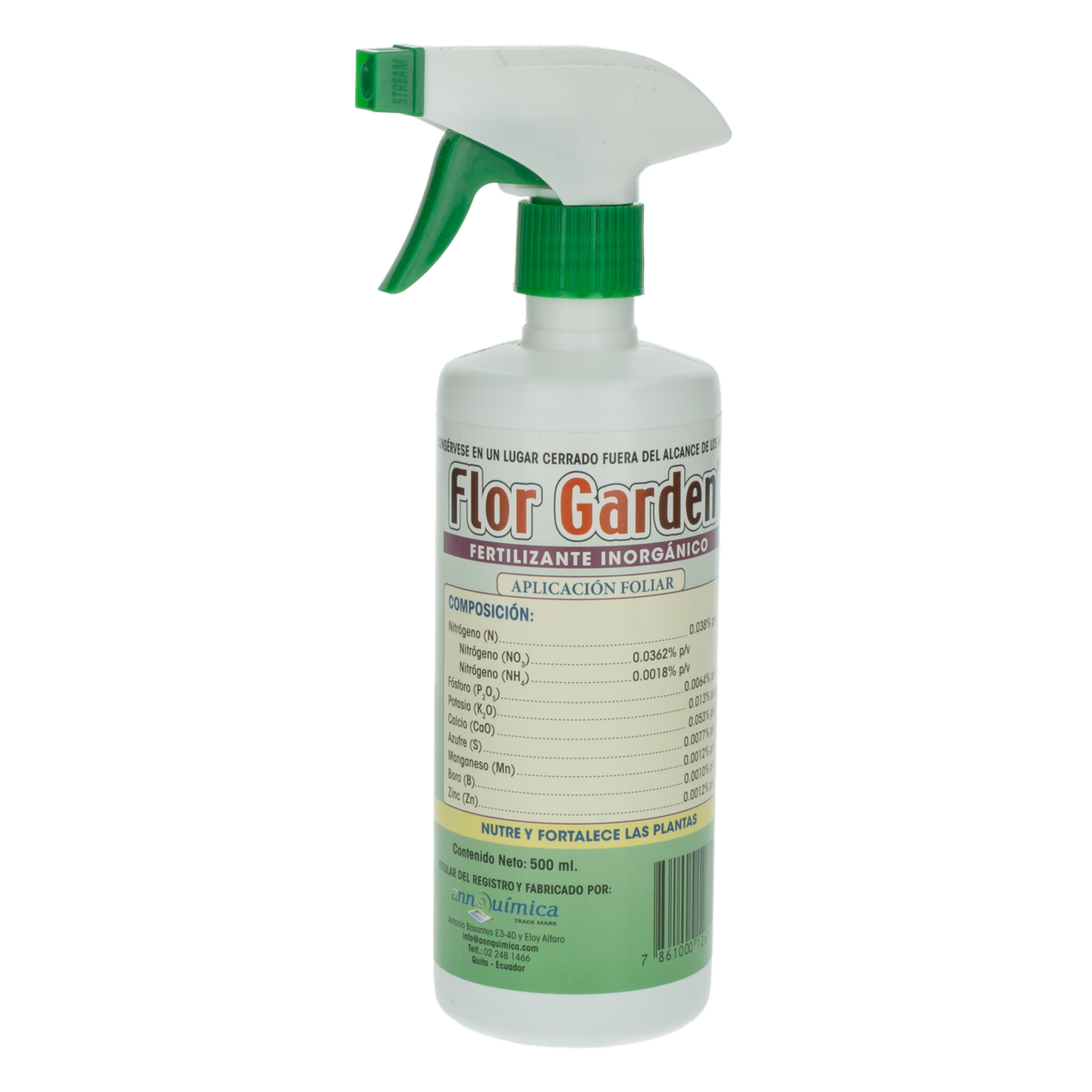Abono Líquido FLOR GARDEN 500 Cc