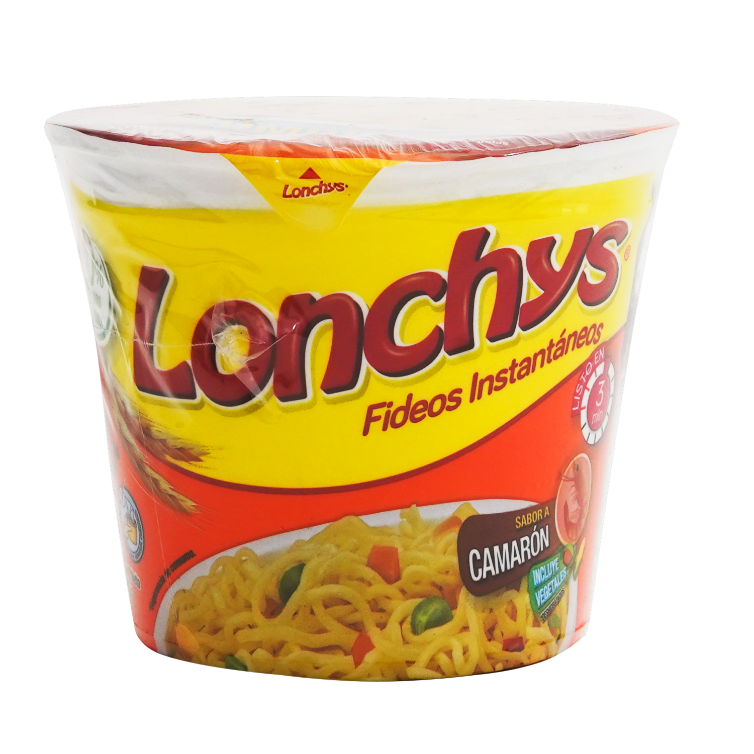 Fideo Instantáneo Camarón LONCHYS 65 G