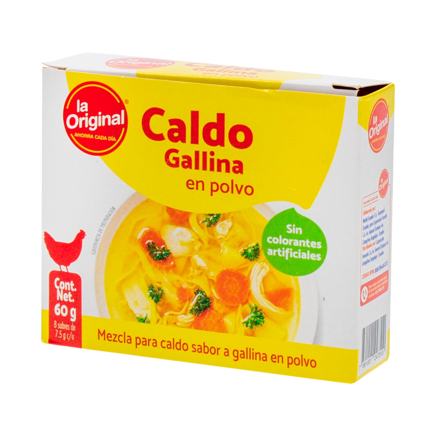 Caldo De Gallina En Polvo LA ORIGINAL 60 G