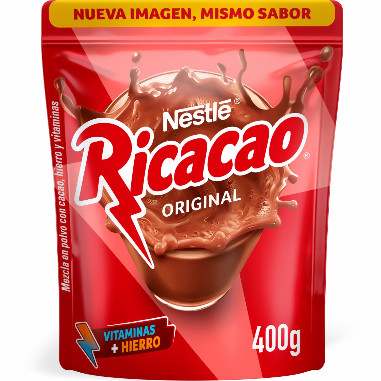 Cacao En Polvo 100% Ecuatoriano RICACAO 400 G
