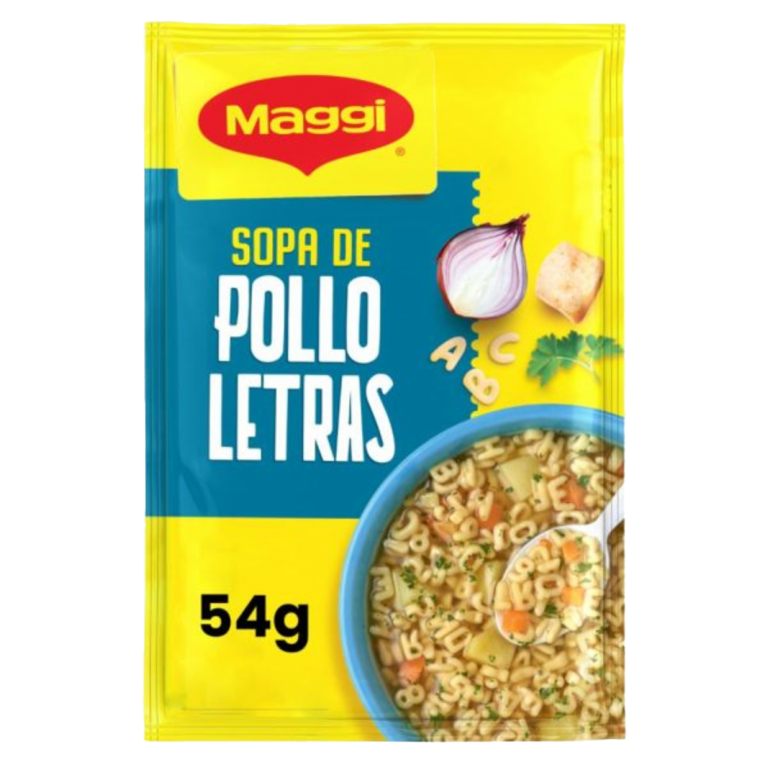 Sopa Instantánea Letras De Fideo MAGGI 54 G