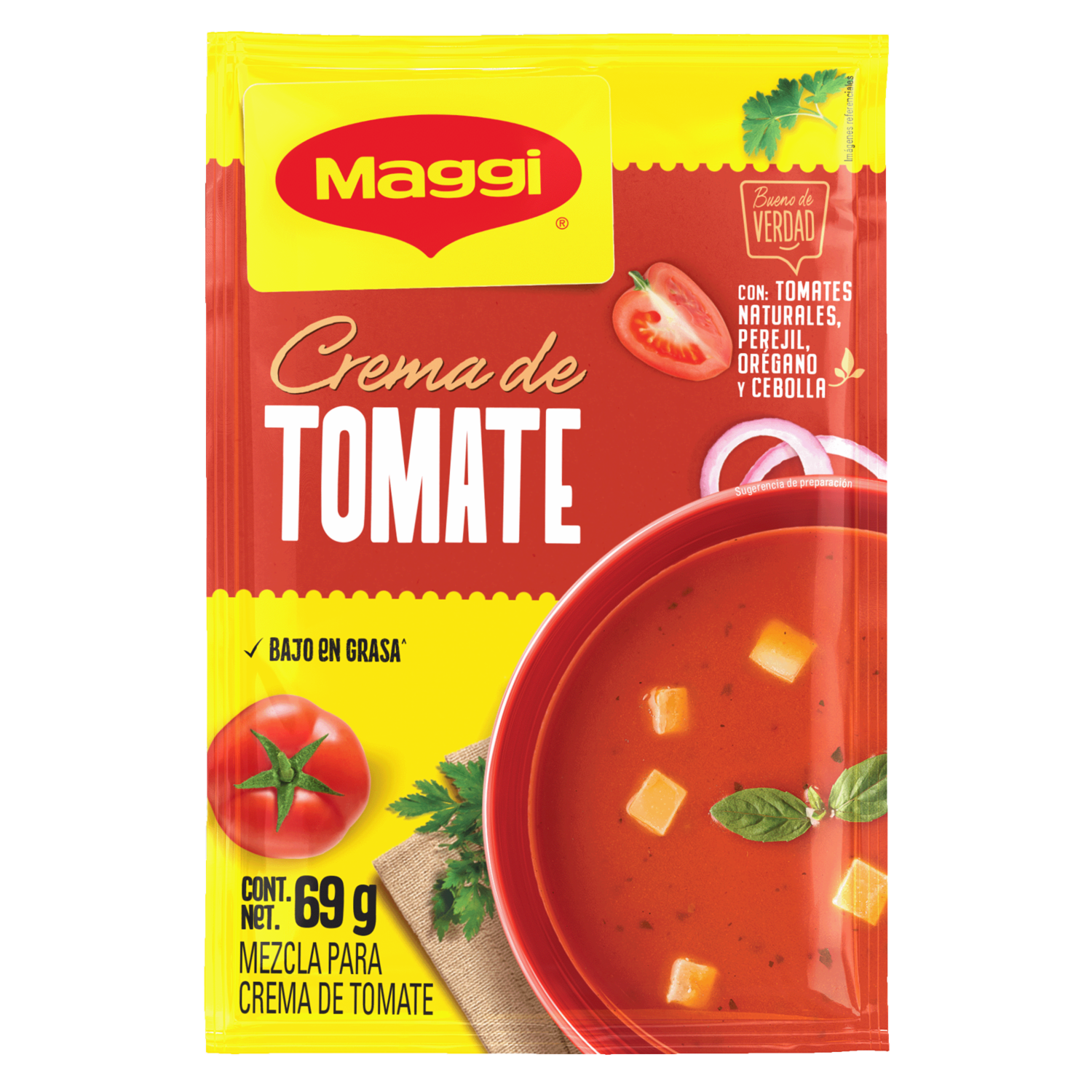 Crema Instantánea De Tomate MAGGI 69G