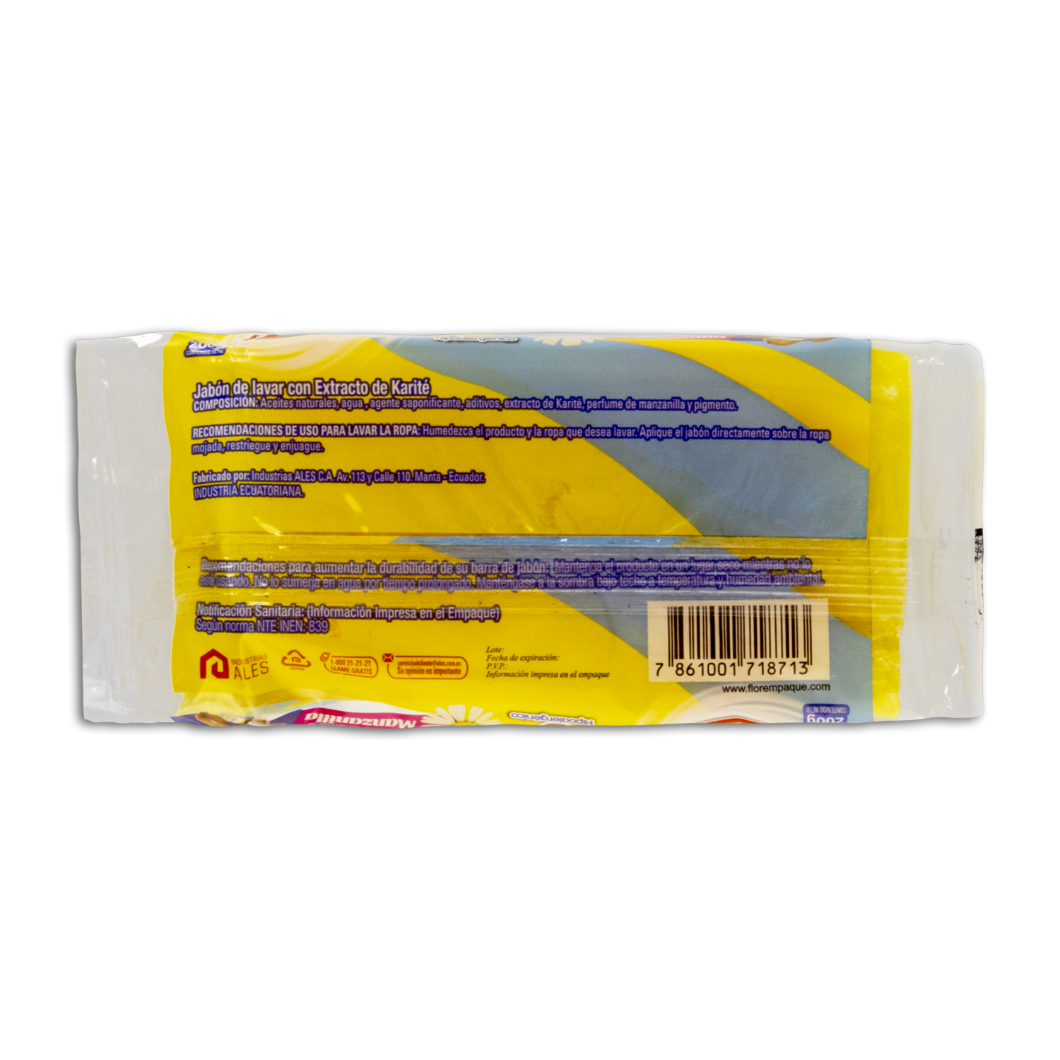 Jabón Para Ropa Para Bebé ALES 200 G