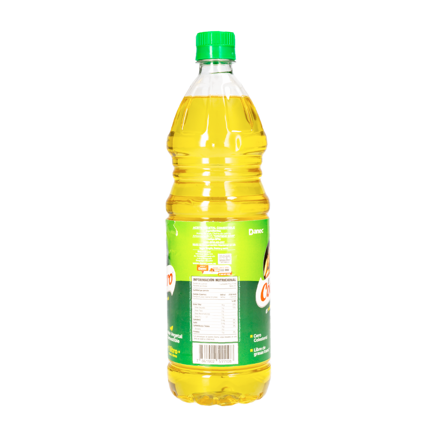 Aceite Comestible Vegetal EL COCINERO 1000 Ml