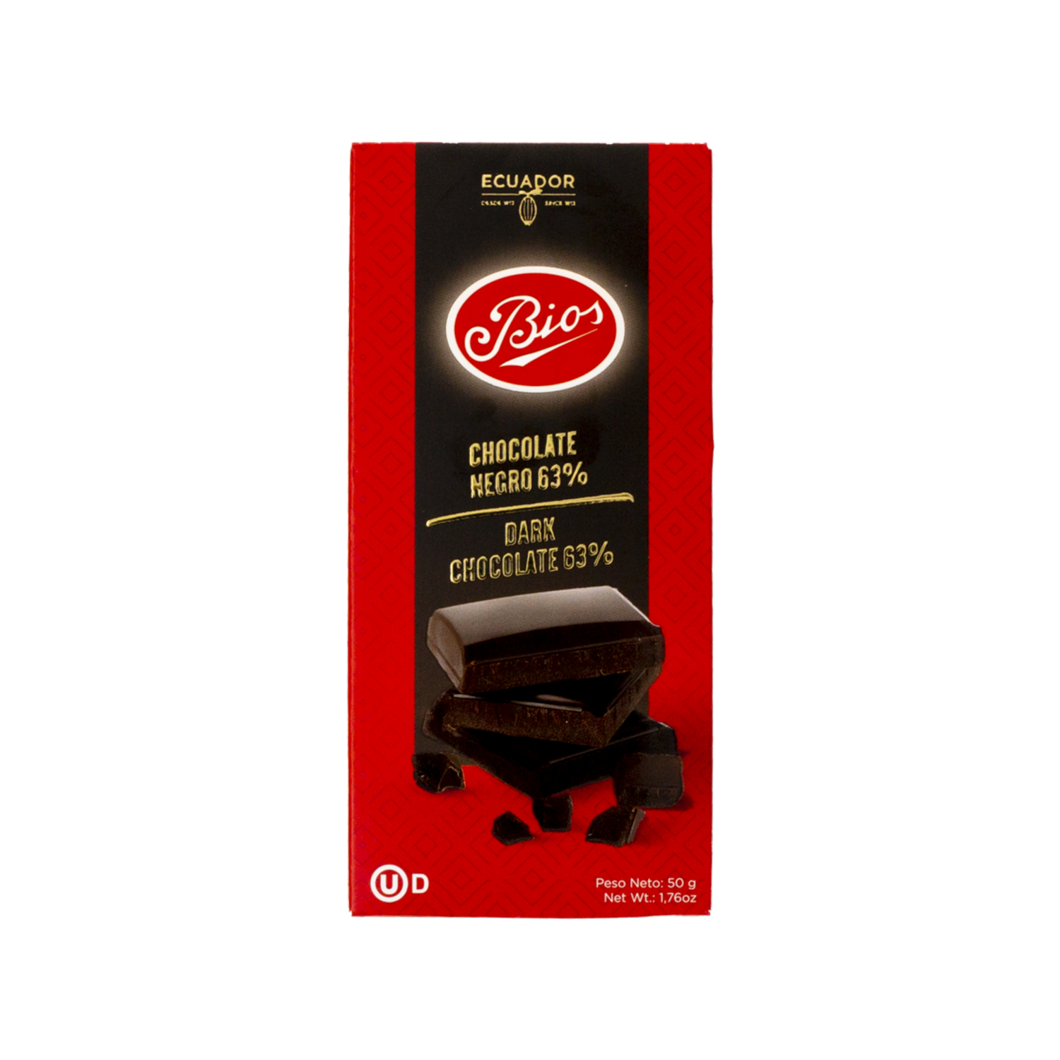 Chocolate Negro BIOS 50 g