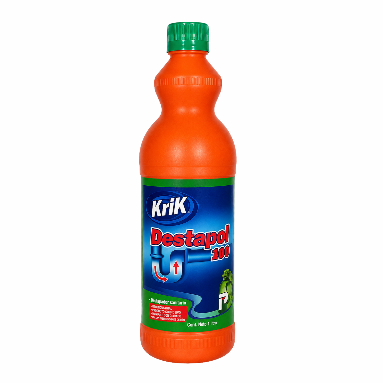 Destapador Alcalino De Cañerías Destapol 100 KRIK 1000 Ml