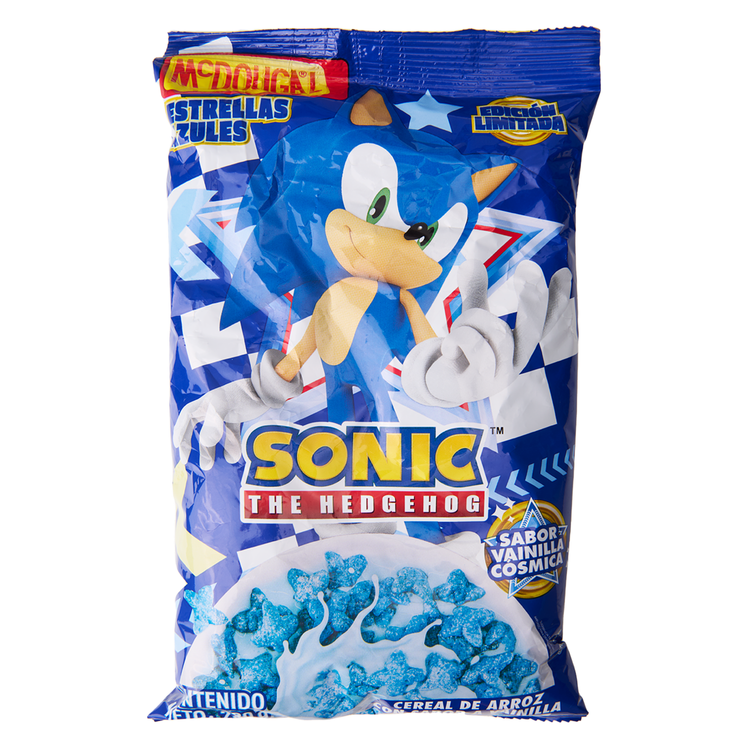 Cereal Sabor A Vainilla Sonic MC.DOUGAL 230 G