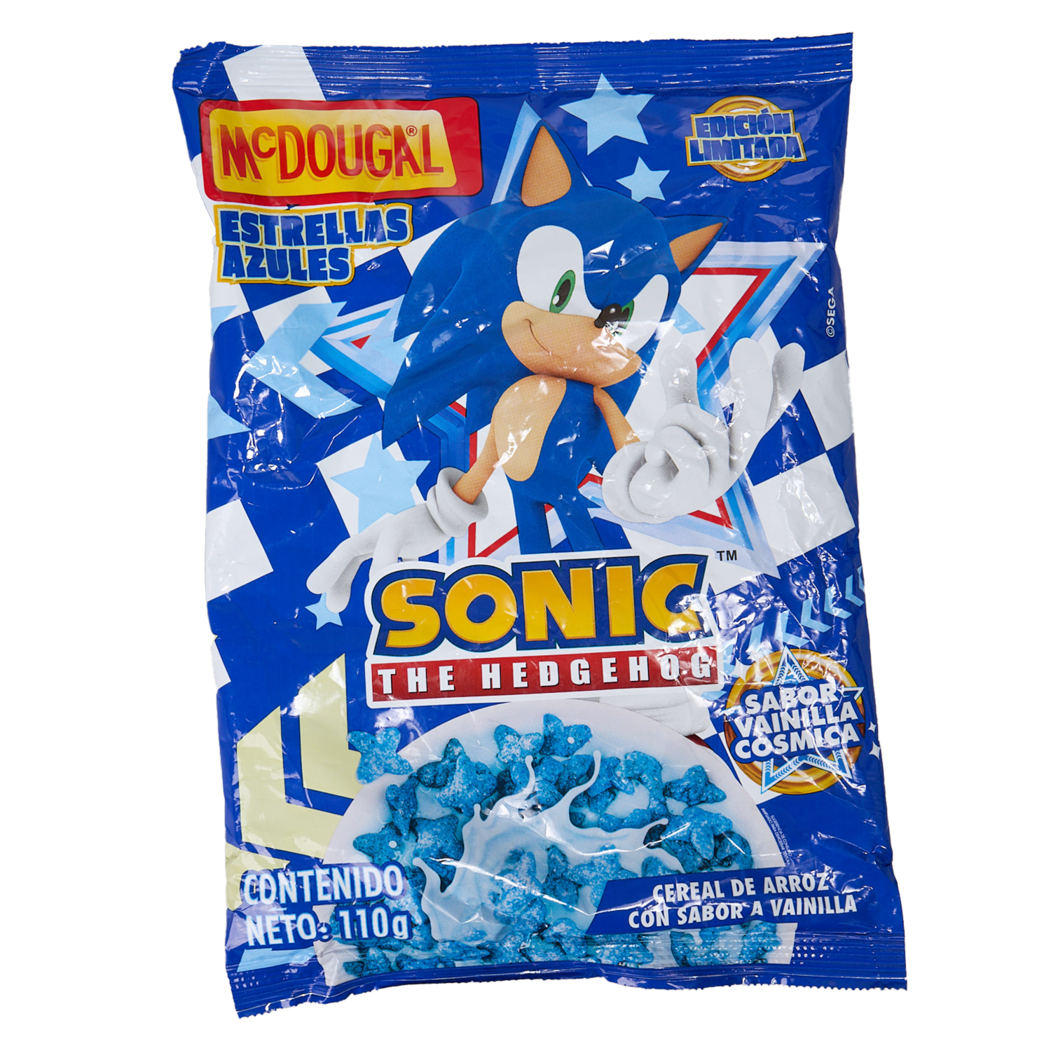 Cereal De Arroz Sabor Vainilla Cósmica MC.DOUGAL 110  G