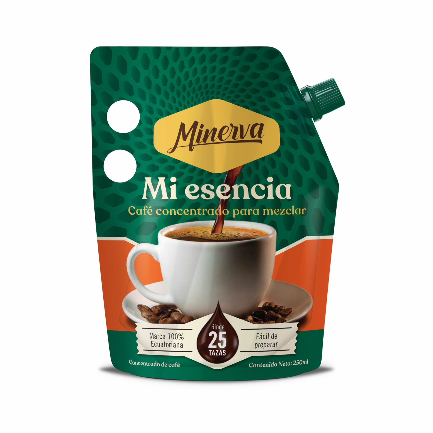 Esencia De Café Cocentrada Líquida MINERVA 250 G