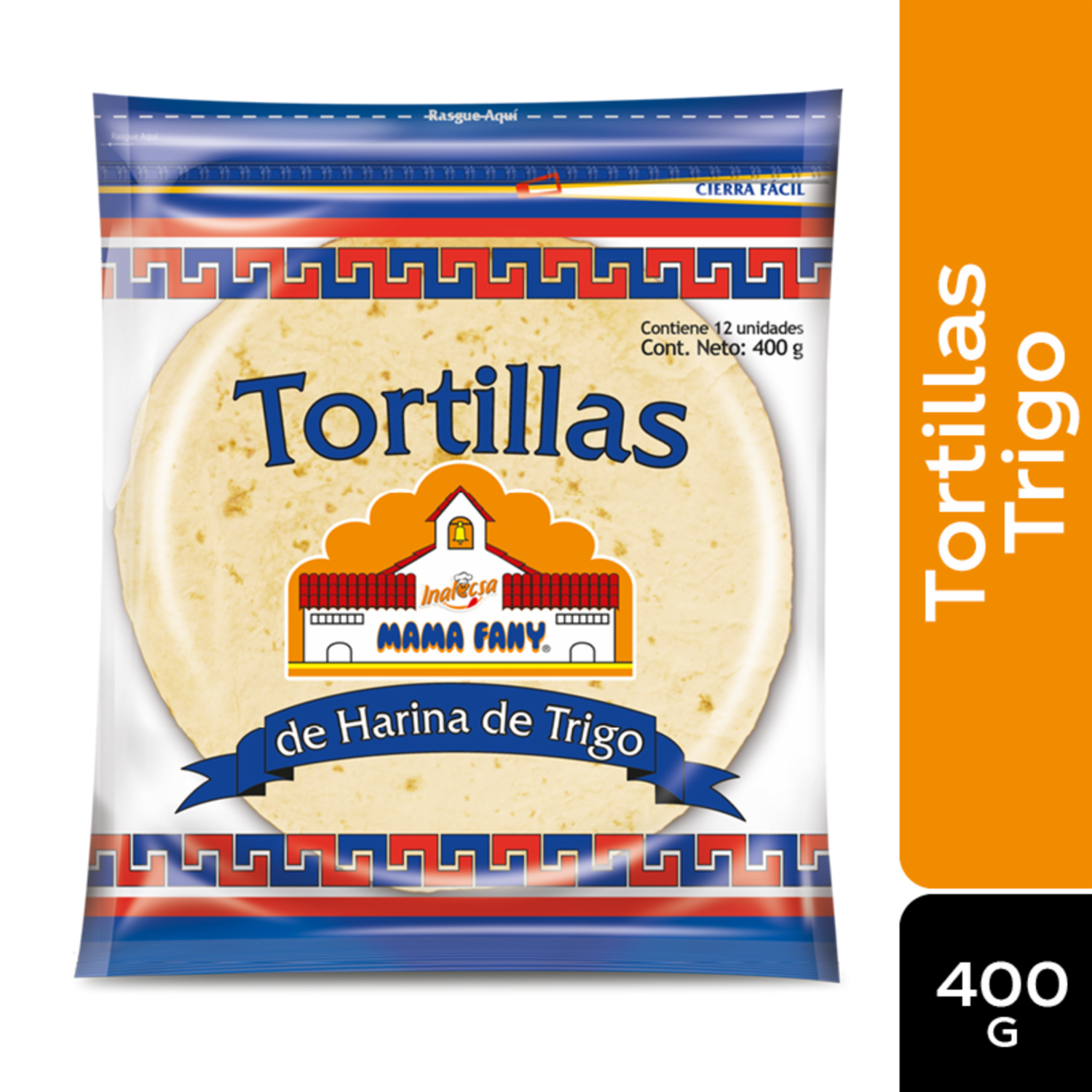 Tortilla De Trigo M Fanny MAMA FANY 400 G