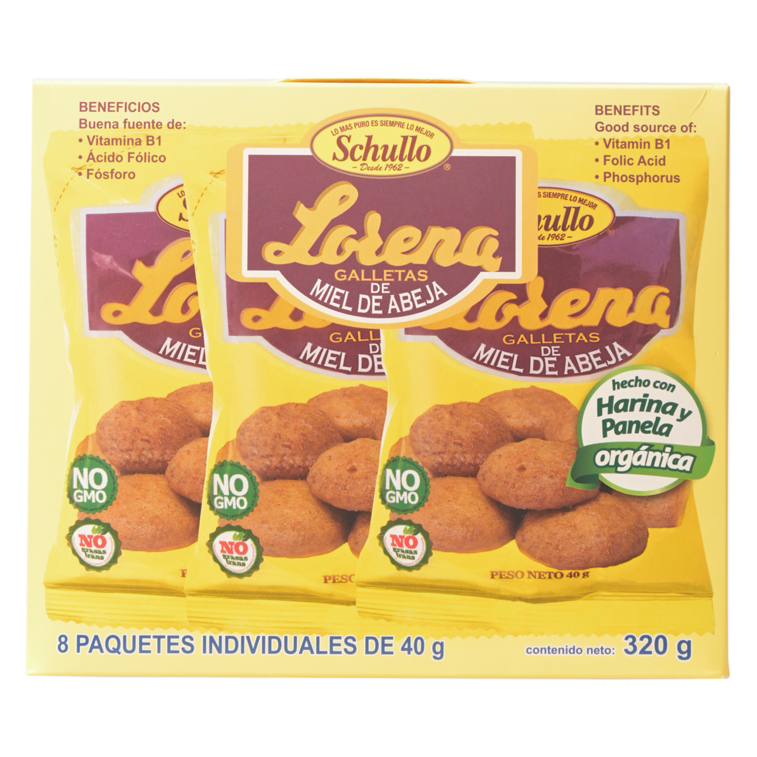 Galleta De Miel Snack LORENA 320 G