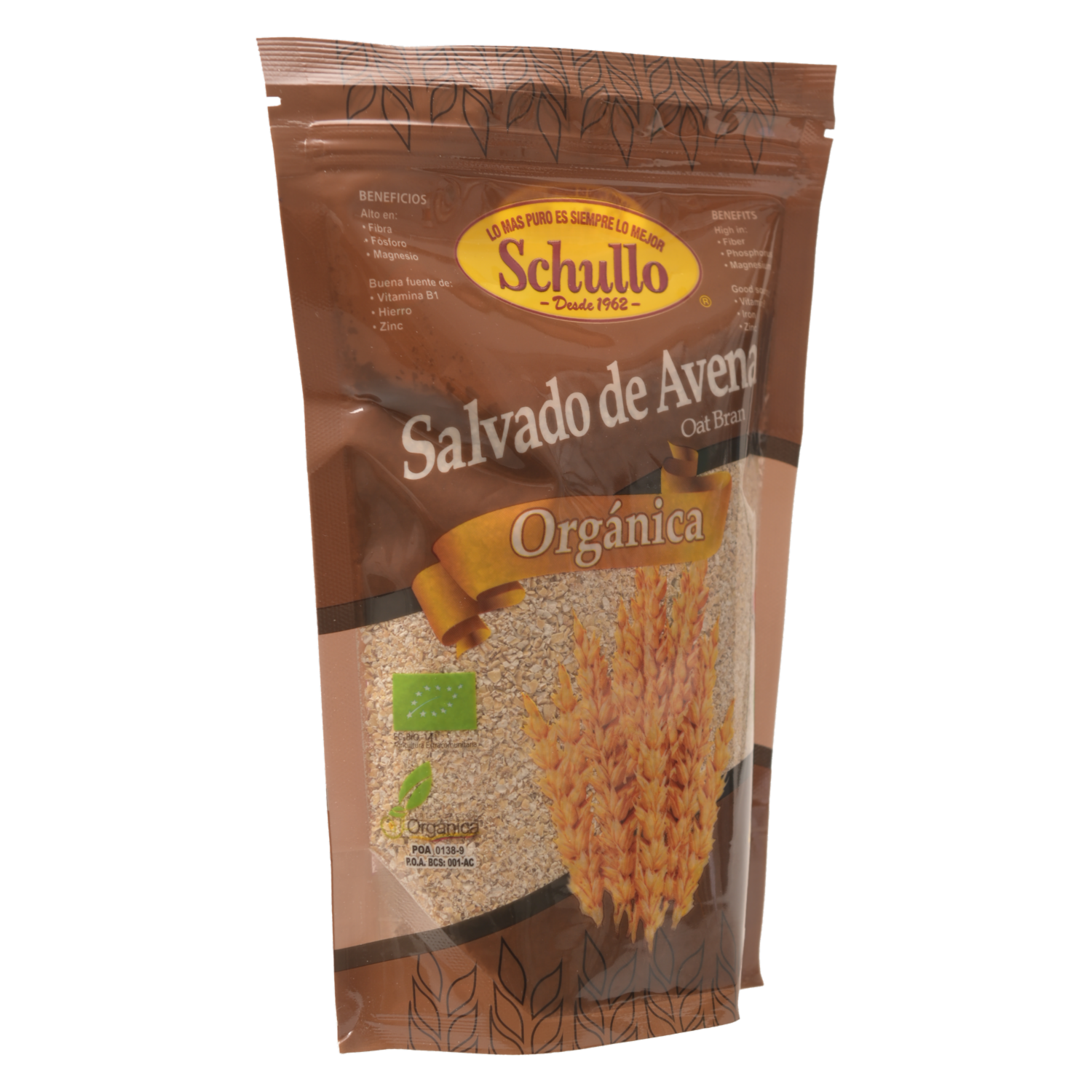 Avena Salvado De Avena Orgánica SCHULLO 400 G