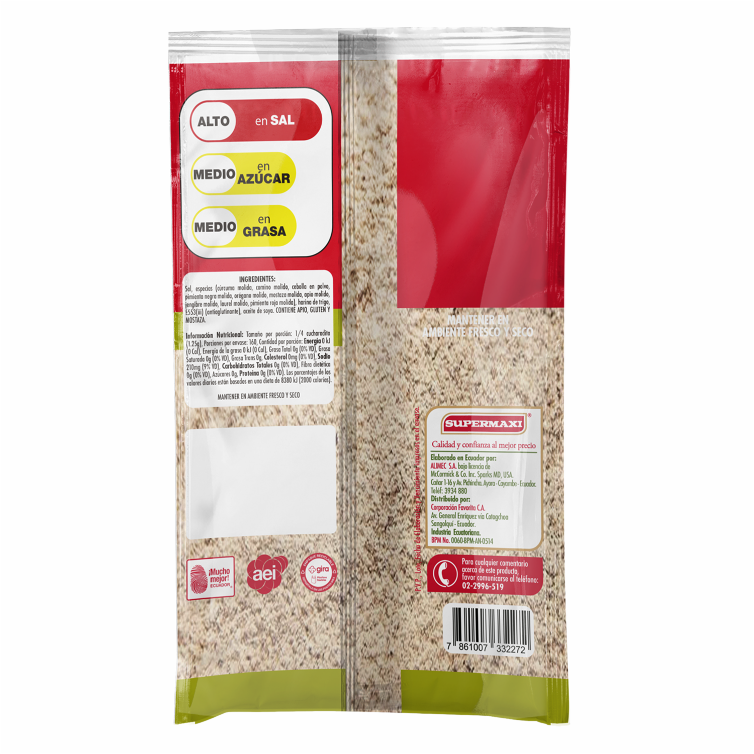 Sazonador Completo SUPERMAXI 200 G