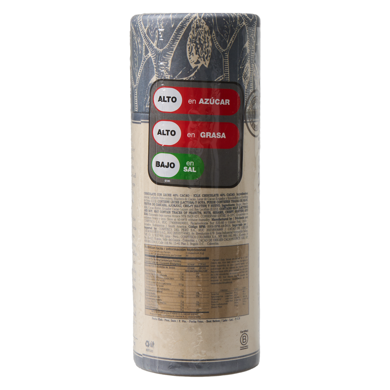 Chocolate Con Leche Y Cacao Al 40% REPUBLICA DEL CACAO 100 G