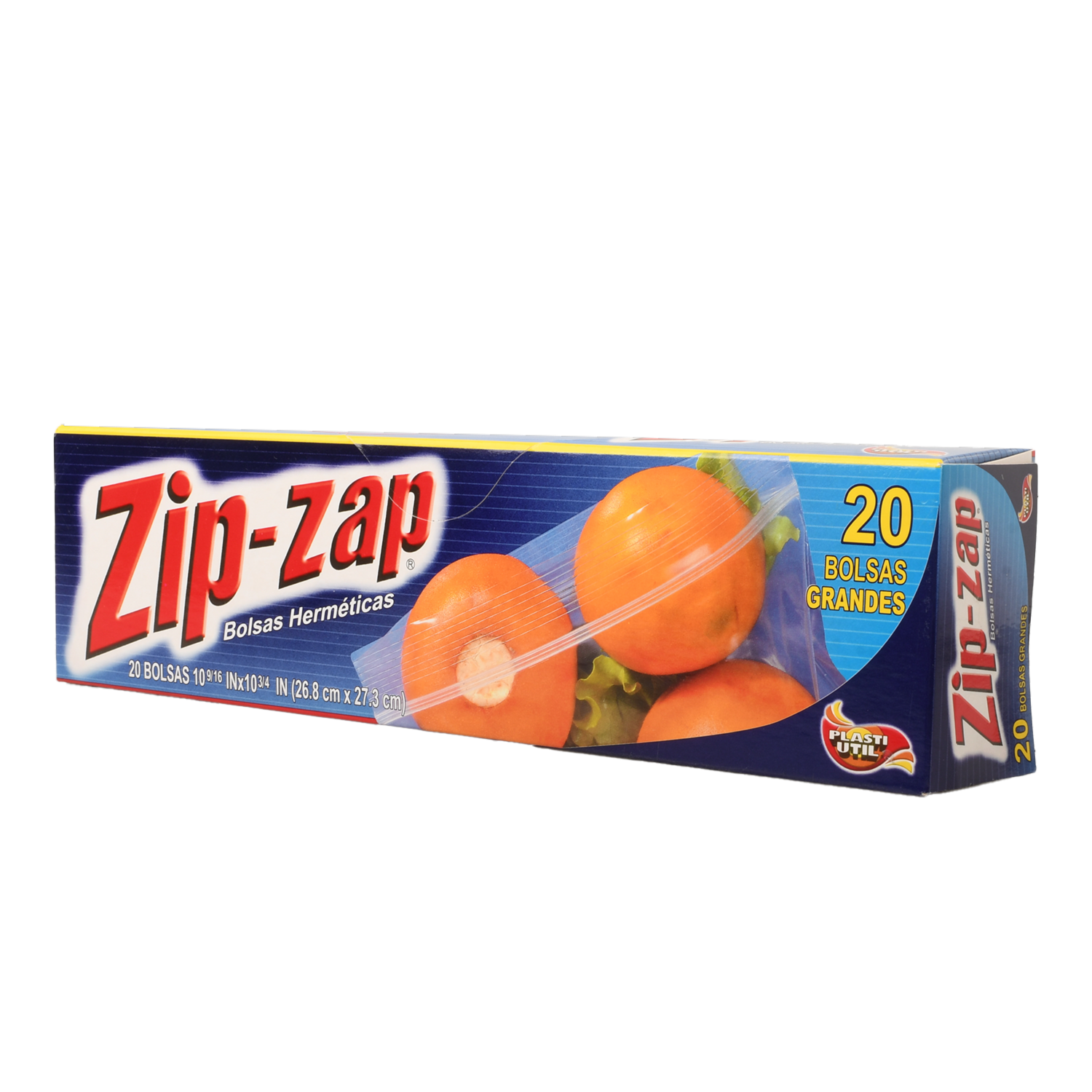 Bolsas De Cierre Grandes ZIP-ZAP 20 Unidades