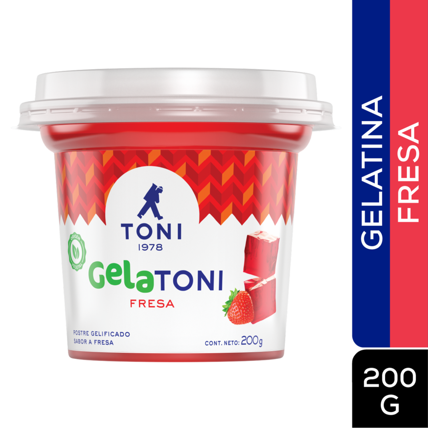 Gelatina Fresa GELATONI 200 ML