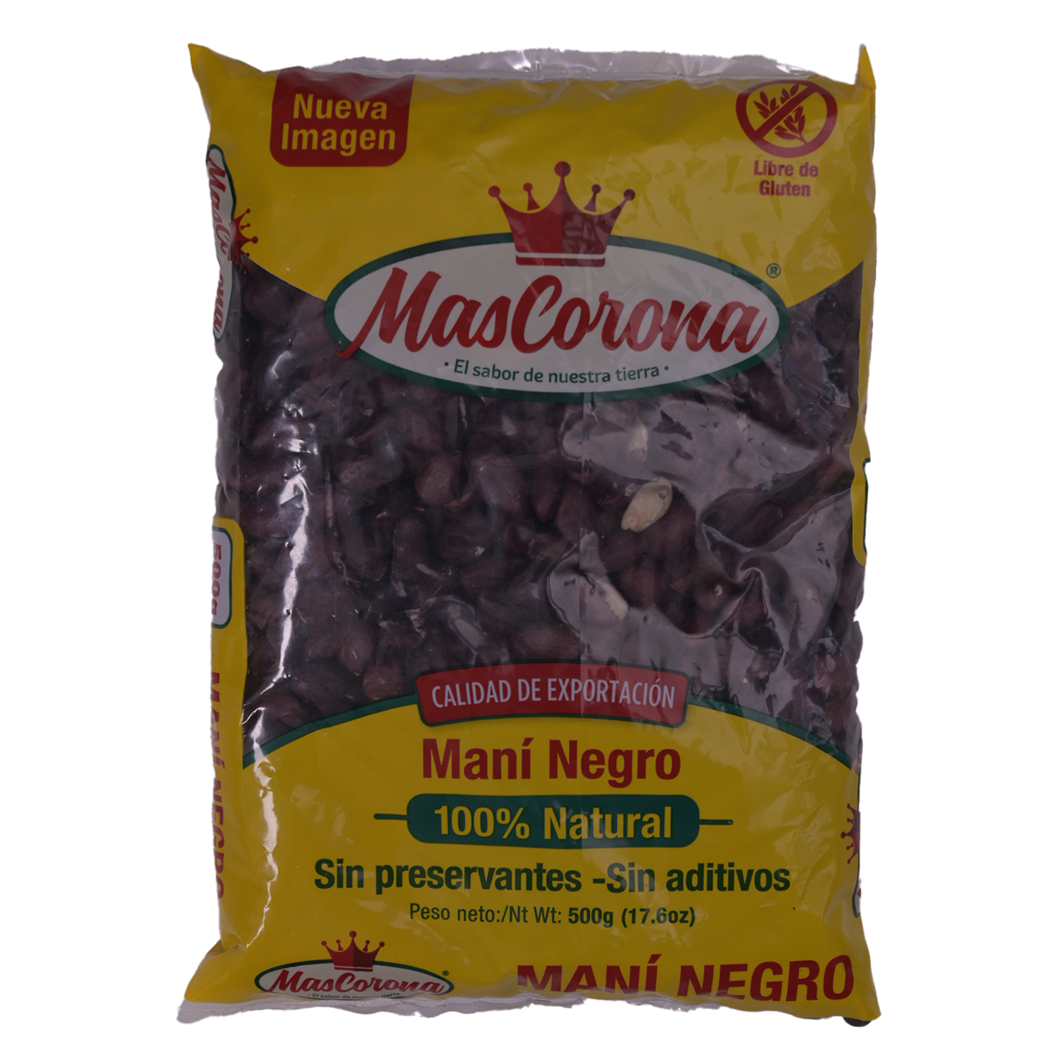Maní Sin Gluten MAS CORONA 500 G