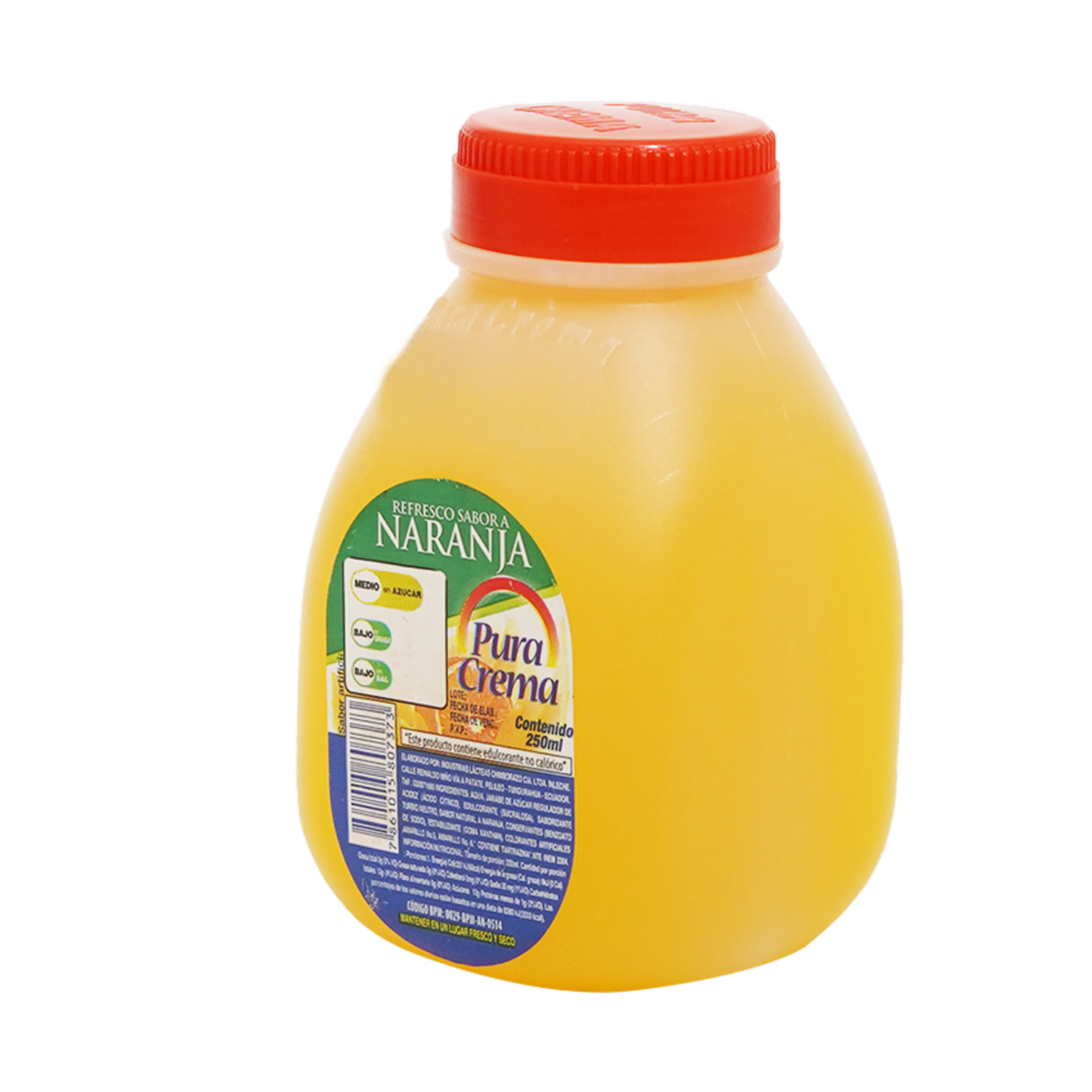 Bebida Naranjada PURA CREMA 250 Ml
