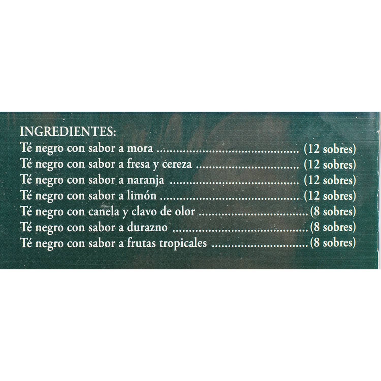 Té Sabores Surtidos HORNIMANS 115 G