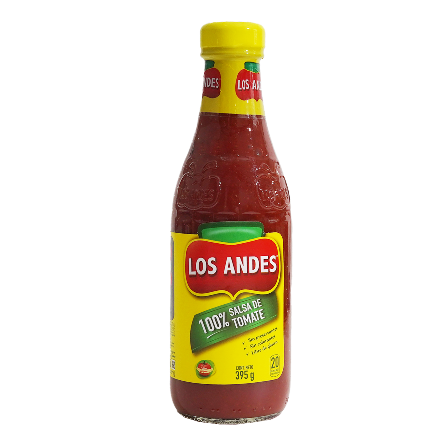 Salsa De Tomate Sin Gluten LOS ANDES 395  G