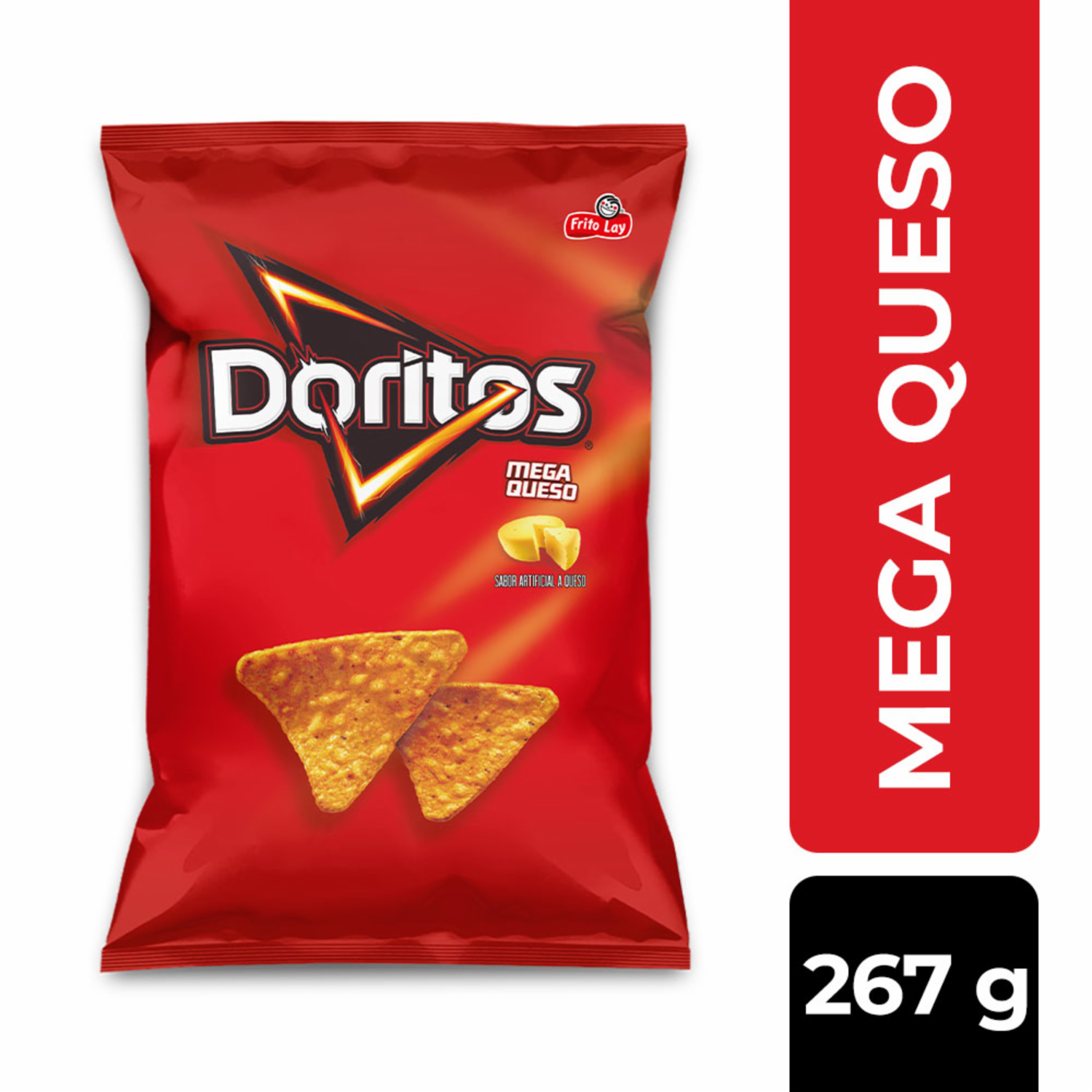 Bocaditos De Maíz Mega Queso DORITOS 267 G