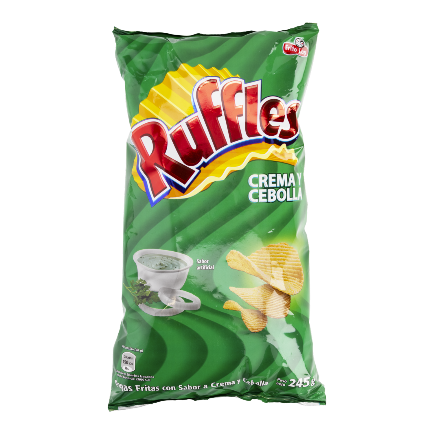 Papas Fritas Sabor A Cebolla RUFFLES 245  G