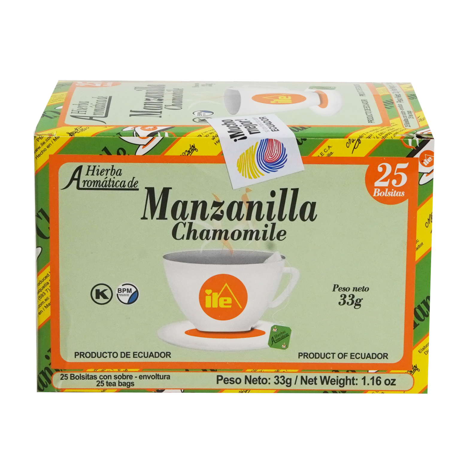 Té De Manzanilla ILE 25 X 1.32 G