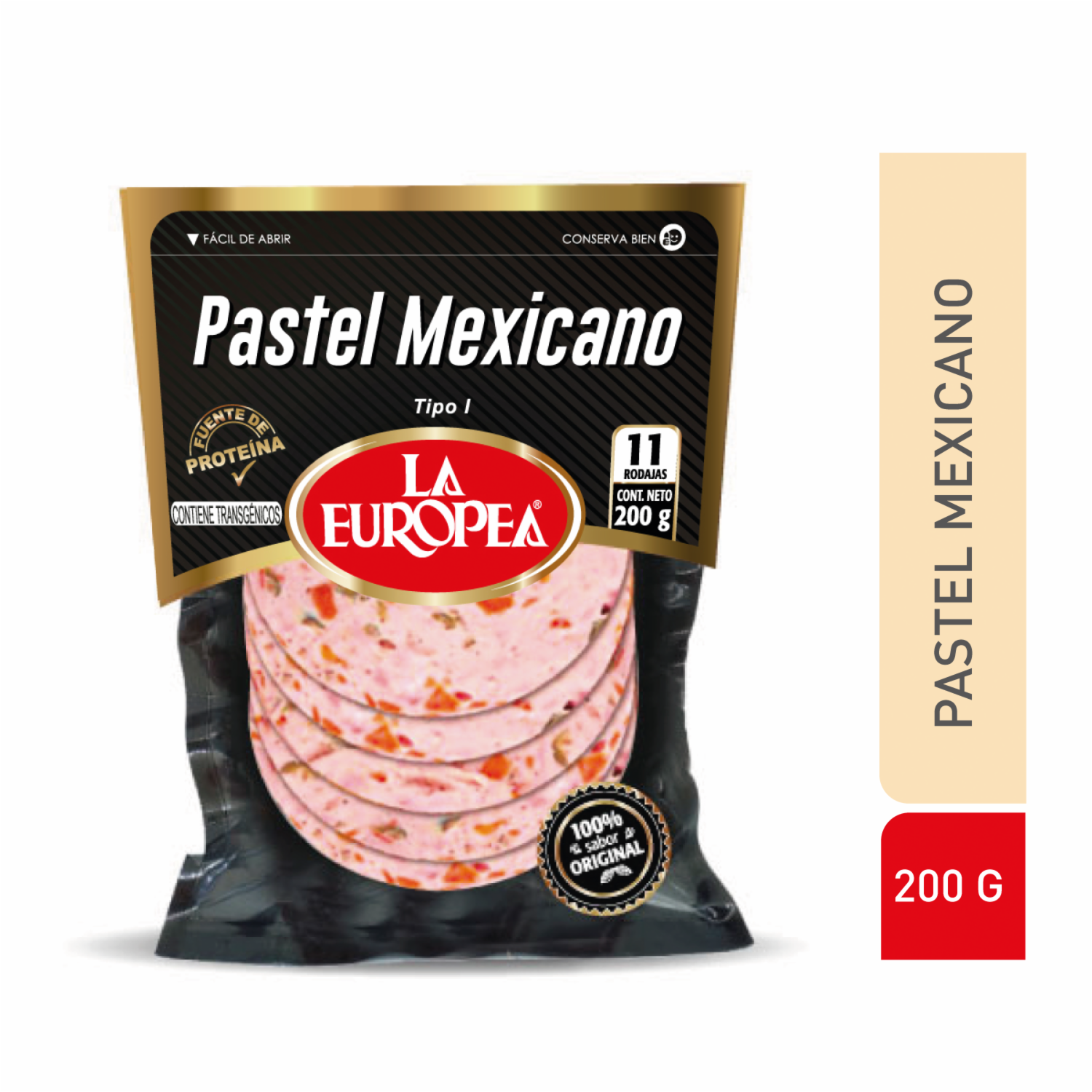 Pastel Mexicano Tipo I LA EUROPEA 200 G
