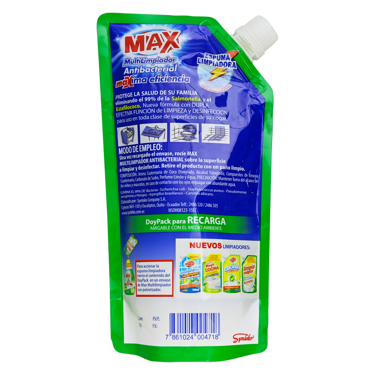 Multilimpiador Doy Pack MAX 500 Ml