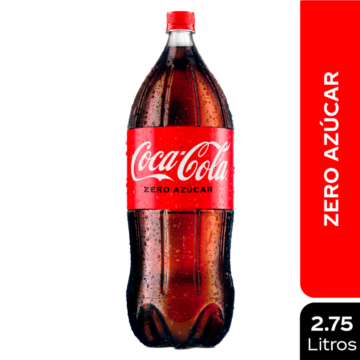 Bebida Gaseosa Zero Azúcar COCA-COLA 2750 Ml