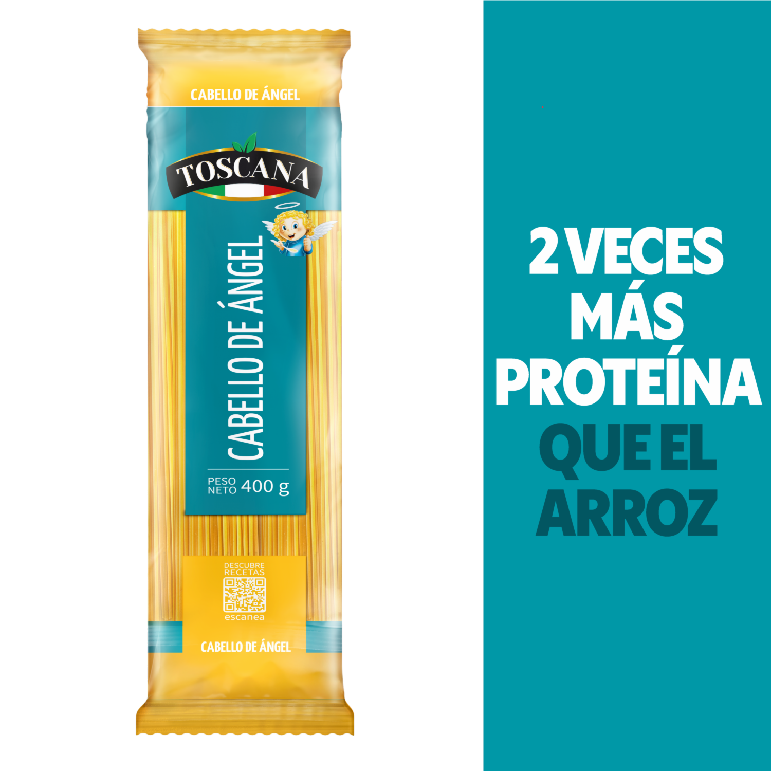 Fideo Cabello De Ángel TOSCANA 400 G