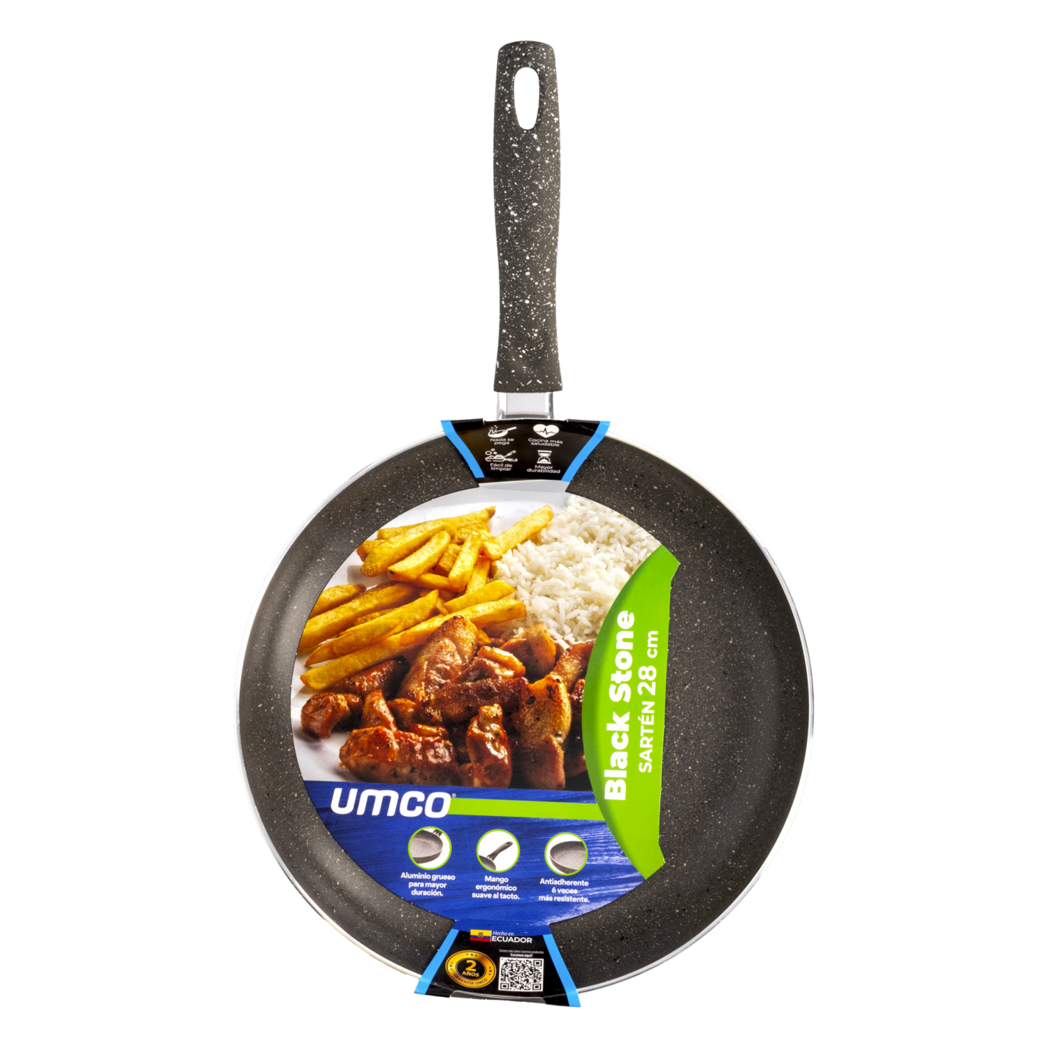 Sartén De Inducción Black Stone UMCO 28 Cm