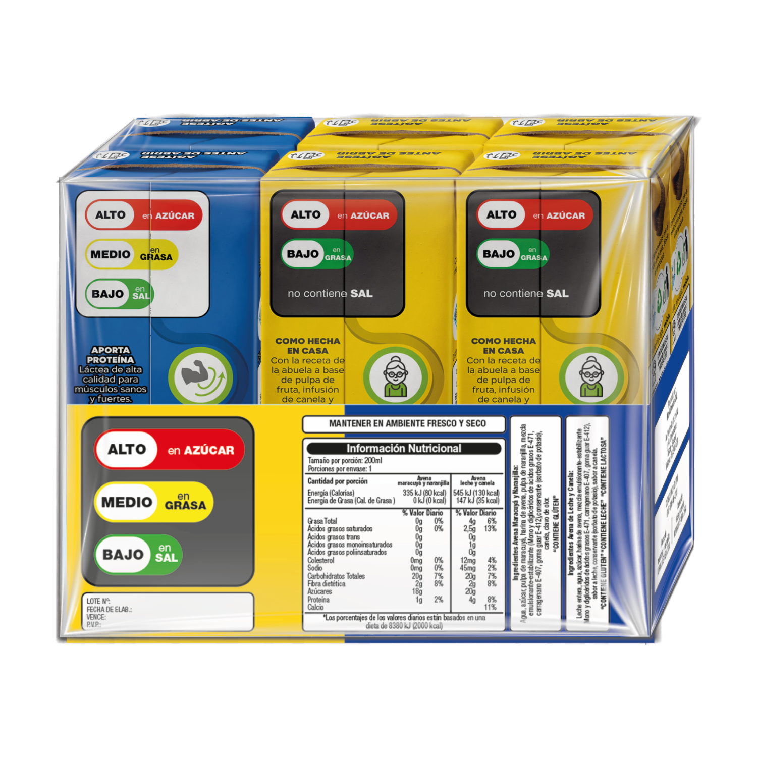 Bebida De Avena Surtido VITA 6 X 200 ml