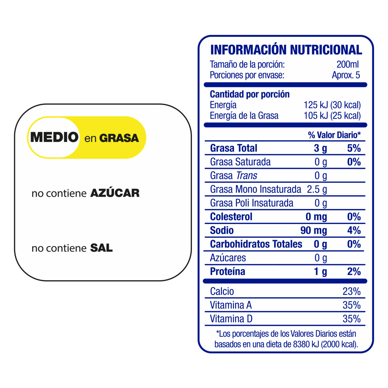 Bebida De Almendra Proteína Vegetal Sin Azúcar MIRAFLORES 3 X 900 Ml