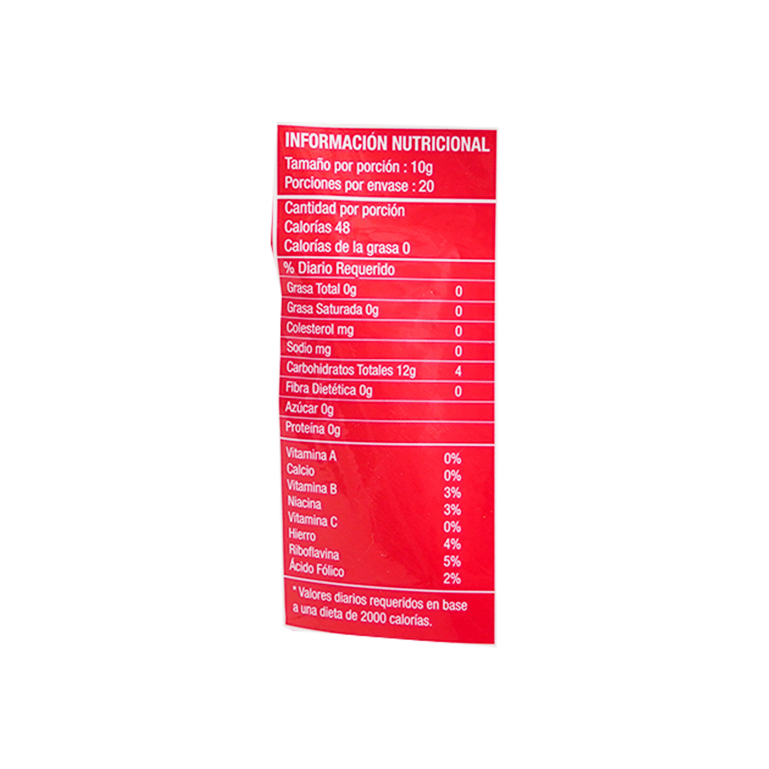 Coladita Sin Gluten Sabor A Frutilla IRIS Funda