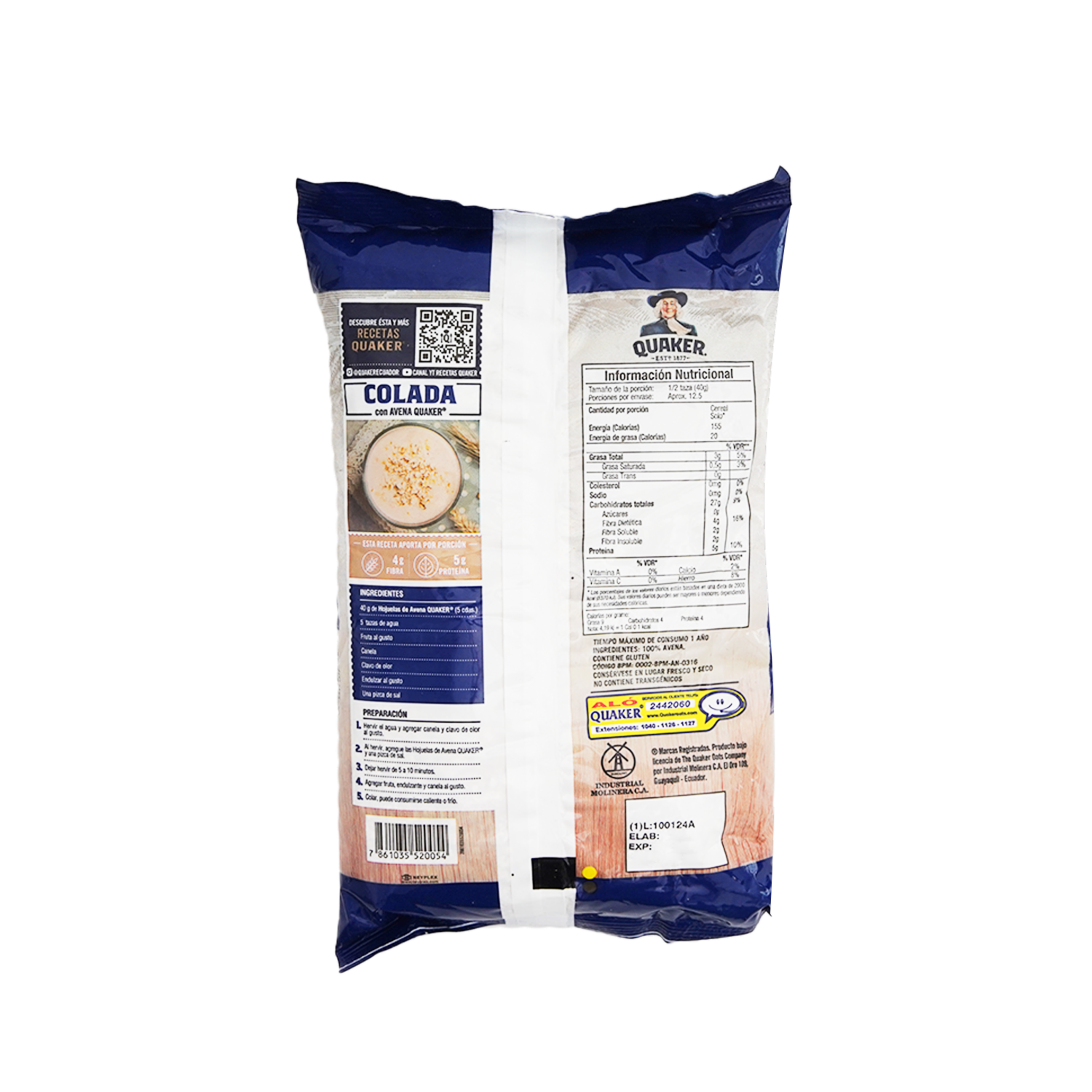 Avena Natural QUAKER Funda