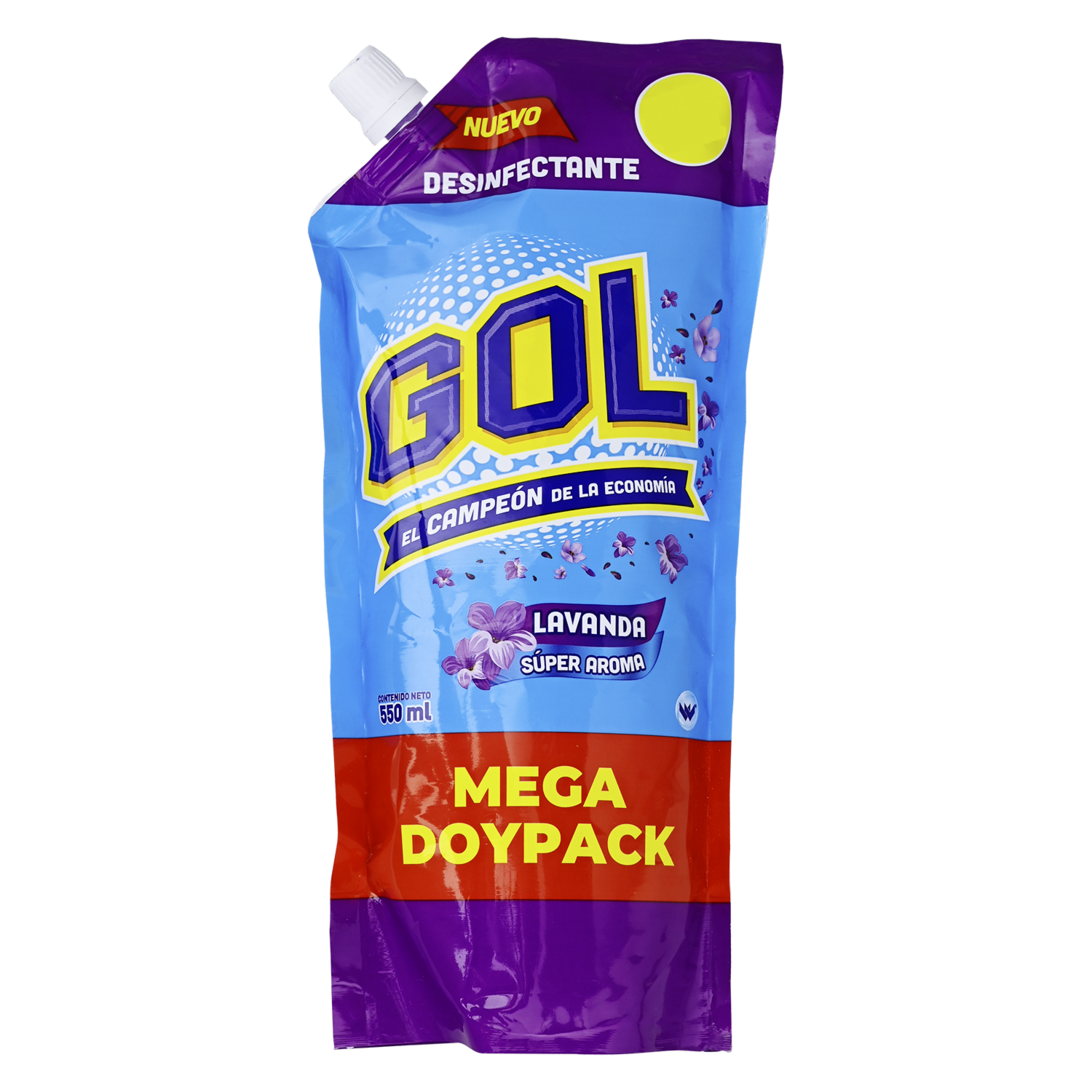 Limpiador Desinfectante Fragancia Lavanda GOL 550Ml