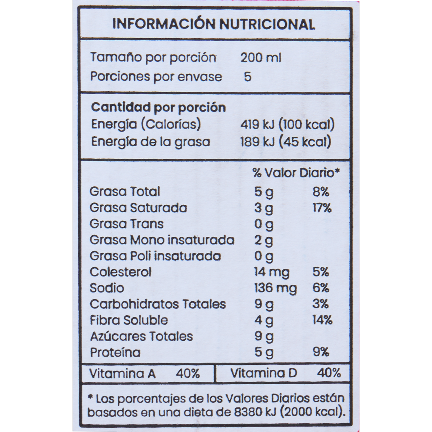 Leche Semidescremada Con Vitaminas Y Fibra SMART SELECTION 8 L