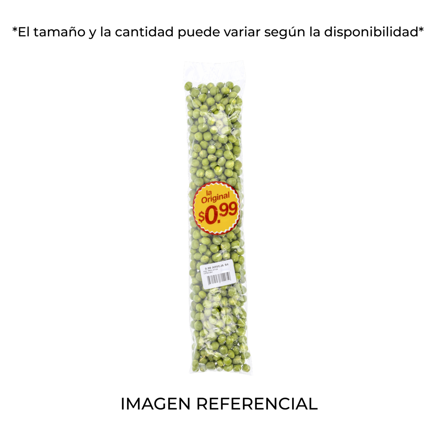 Arvejas Frescas LA ORIGINAL 250 G