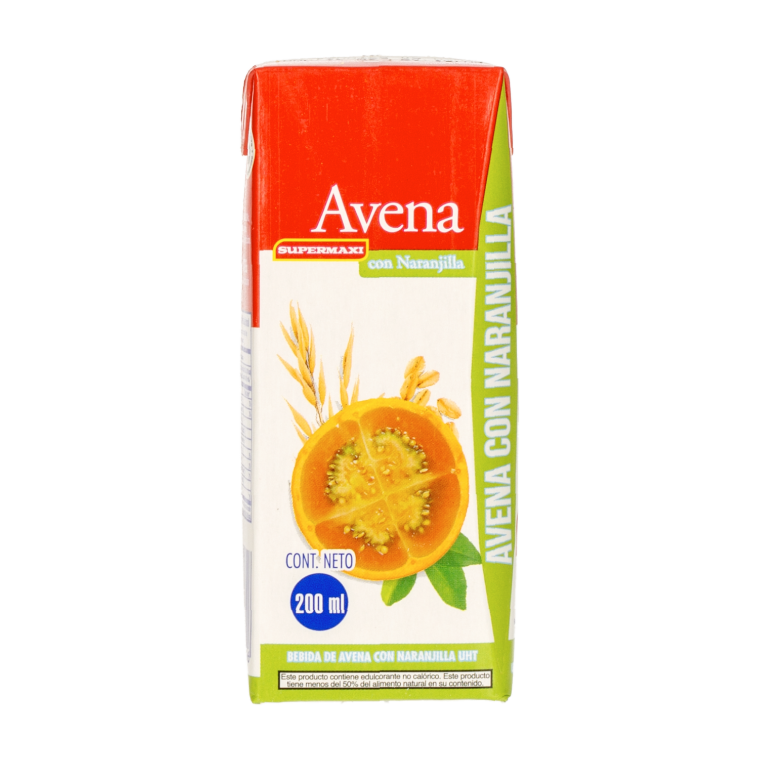Bebida De Avena Con Naranjilla SUPERMAXI 200 Ml