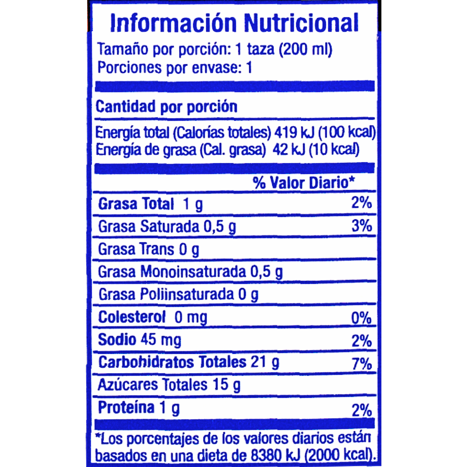 Bebida De Avena Con Naranjilla SUPERMAXI 200 Ml