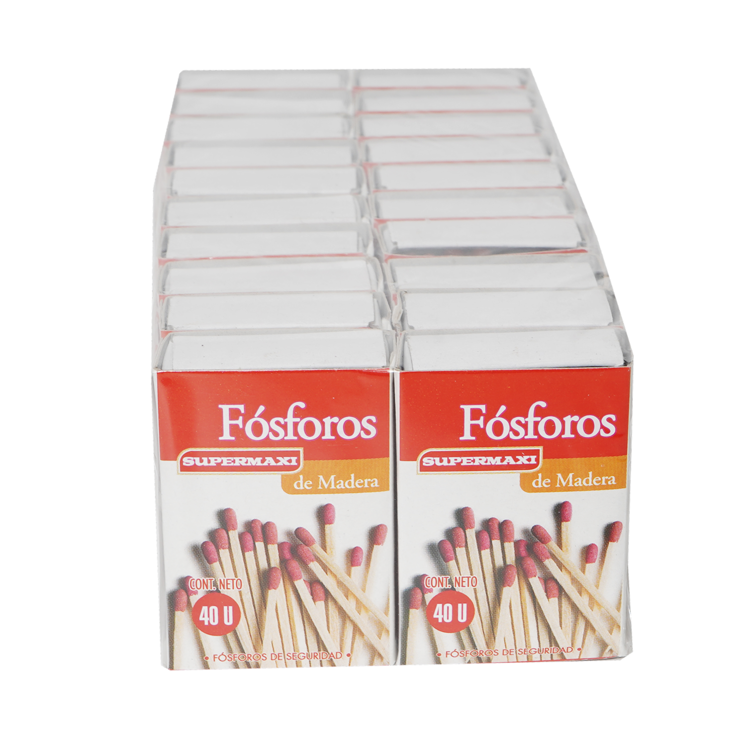 Fósforos De Madera SUPERMAXI X 20 Unidades