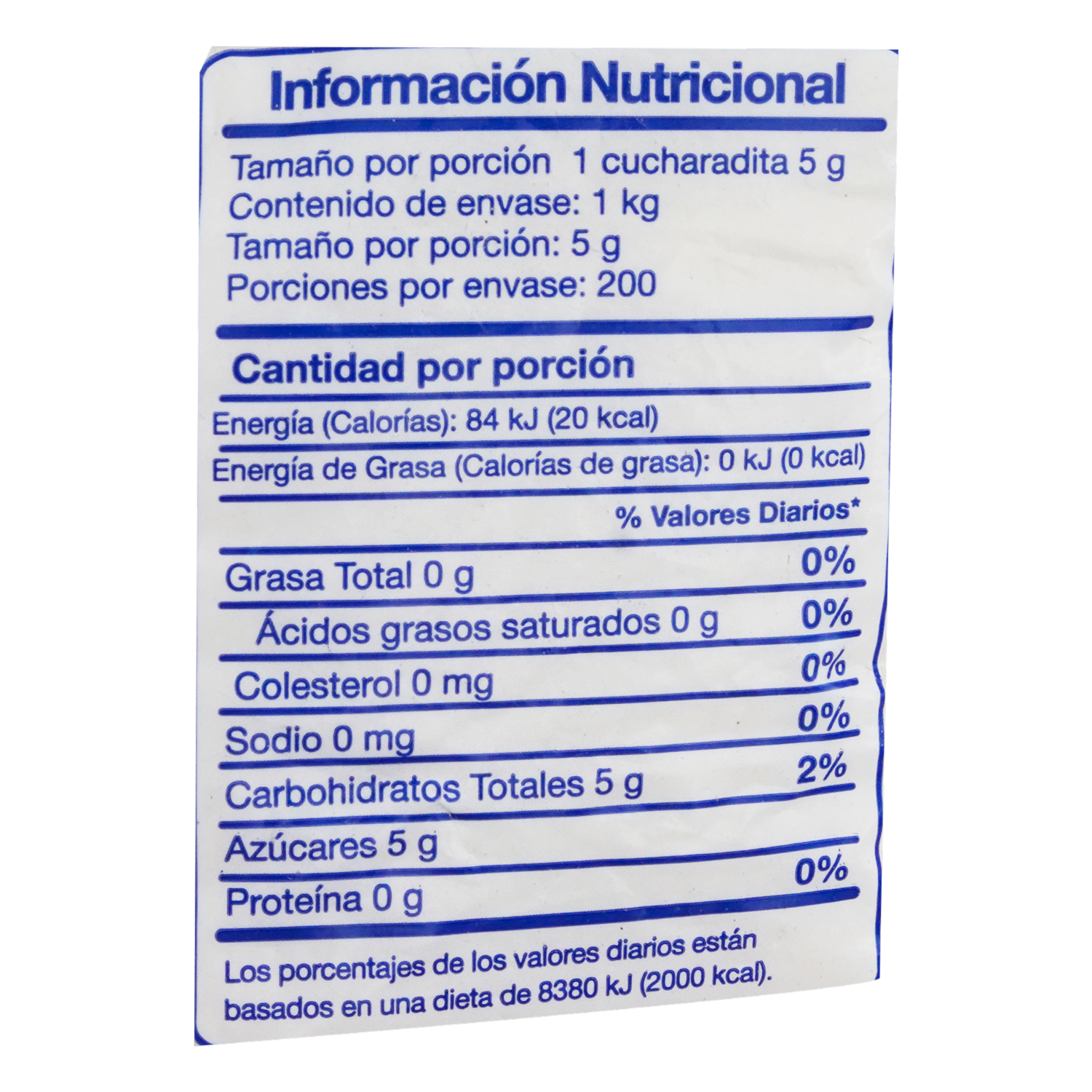 Azucar Blanca LA ORIGINAL 1000 G