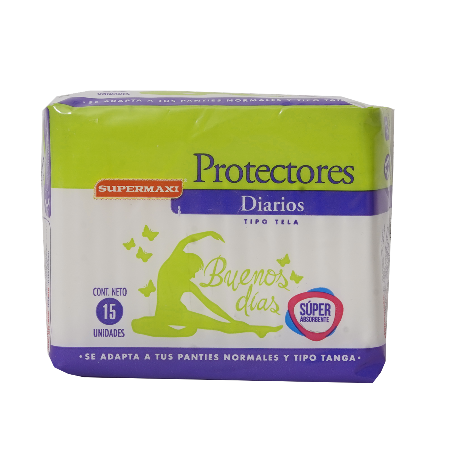 Protectores Diarios SUPERMAXI X 15 Unidades