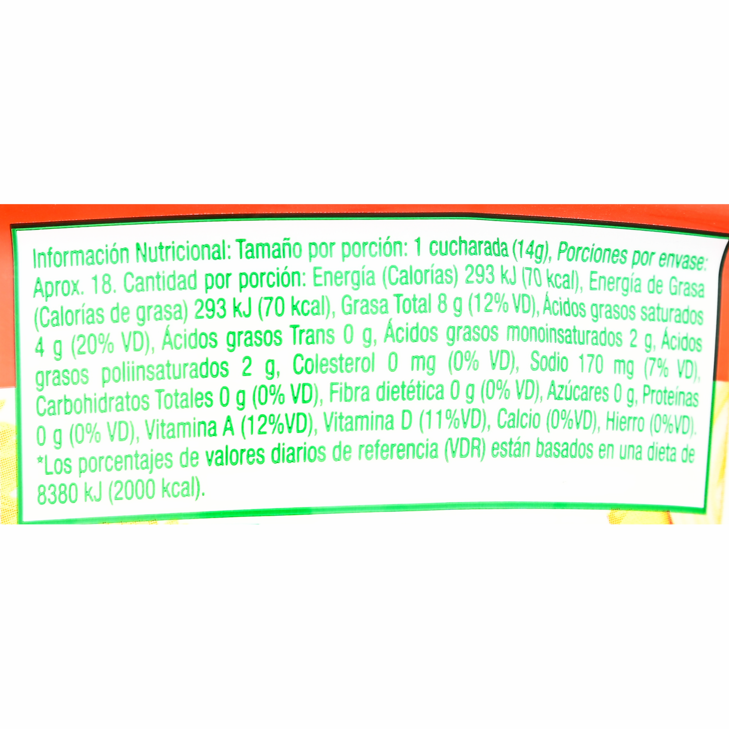 Margarina De Girasol SUPERMAXI 250 G