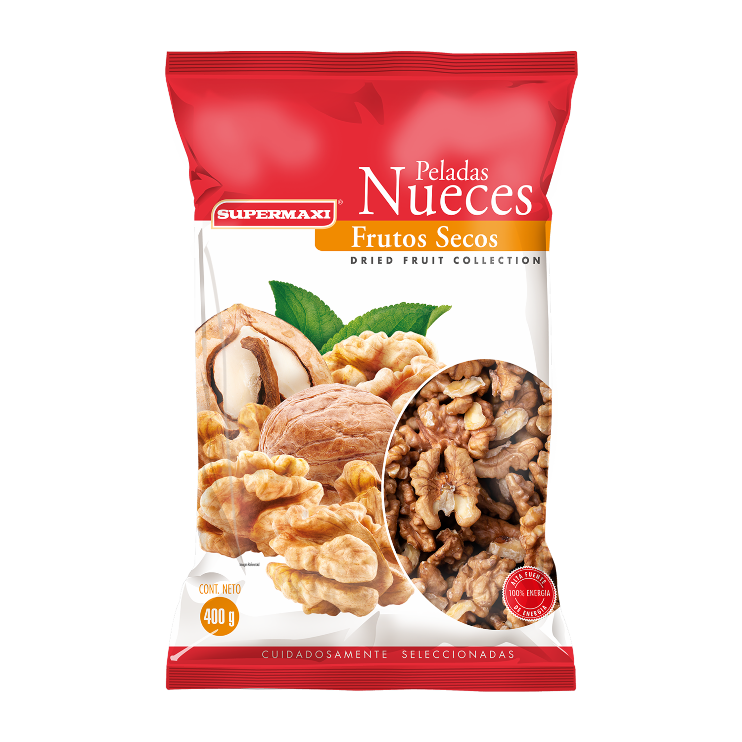 Nueces Peladas SUPERMAXI Funda