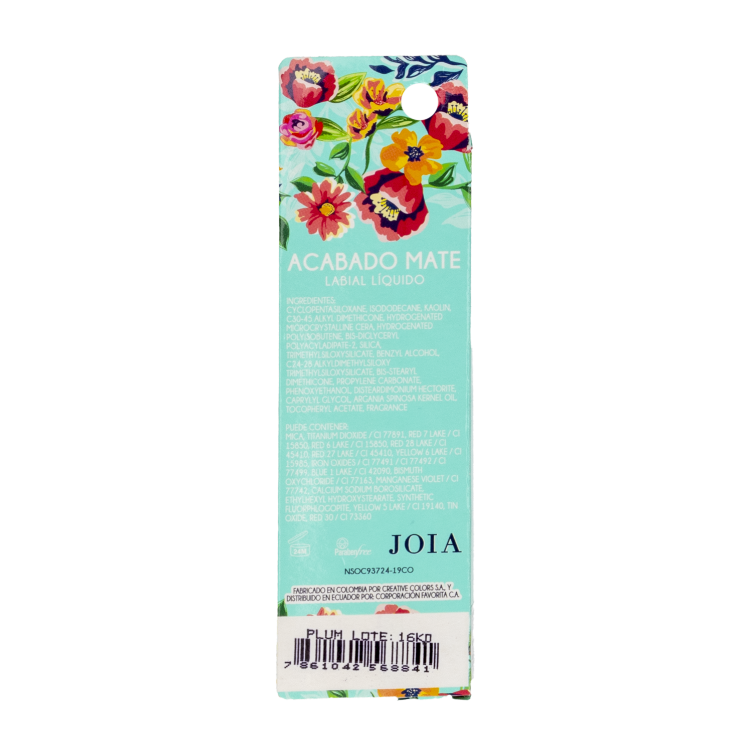 Labial Líquido Mate Plum JOIA Unidad