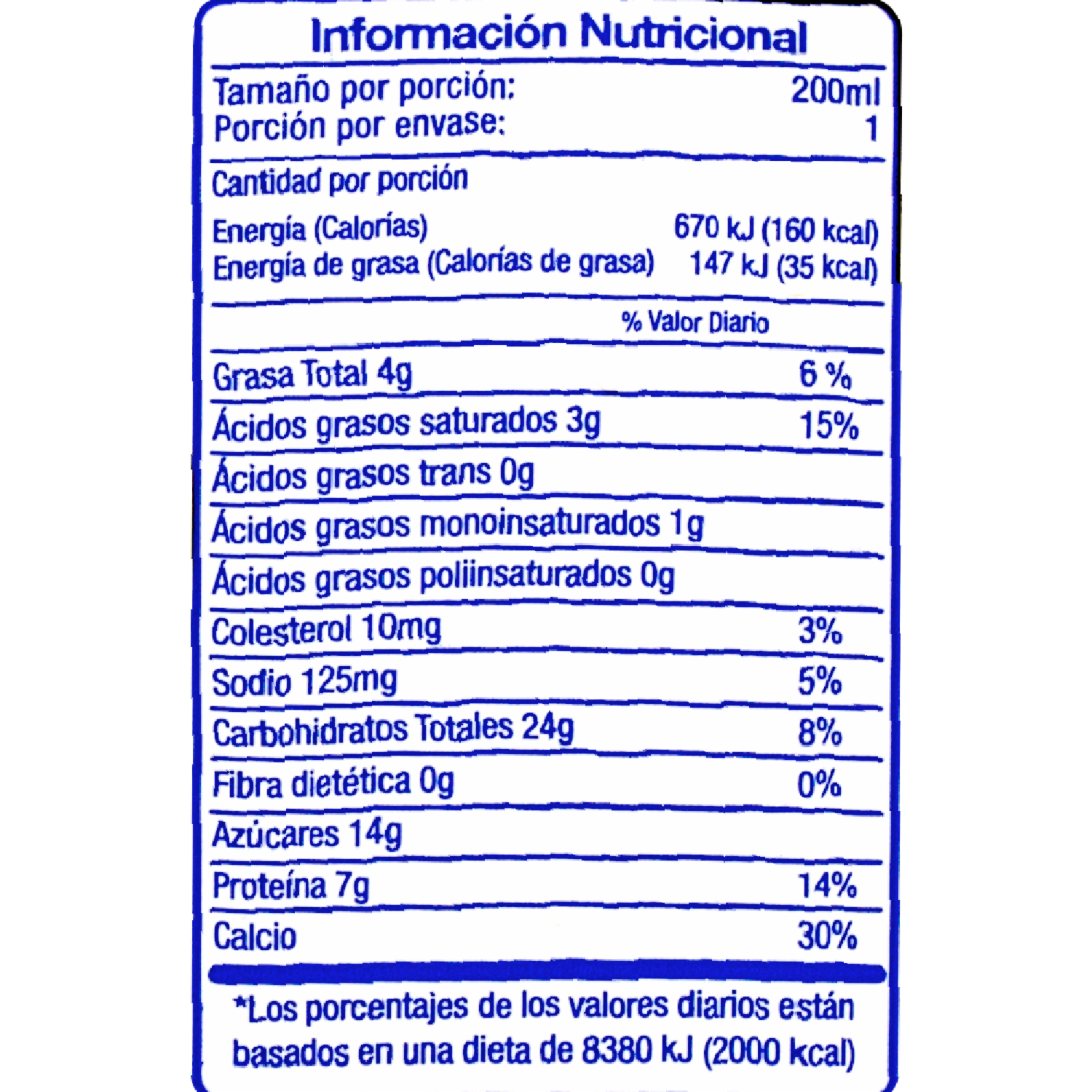 Leche Saborizada De Chocolate LA ORIGINAL Tetrapak